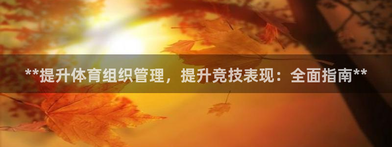 必一体育官网app：